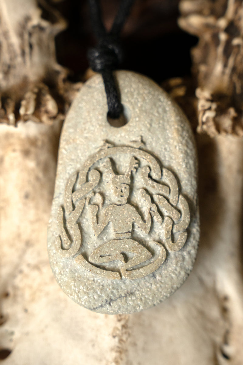 Colgante Cernunnos, piedra 