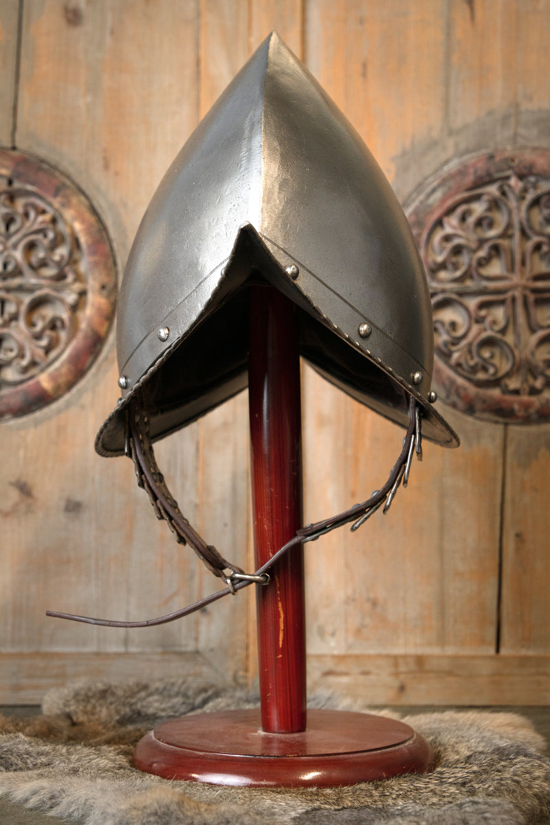 cabasset espagnol du XVIe siècle, finition antique, 1,6 mm 