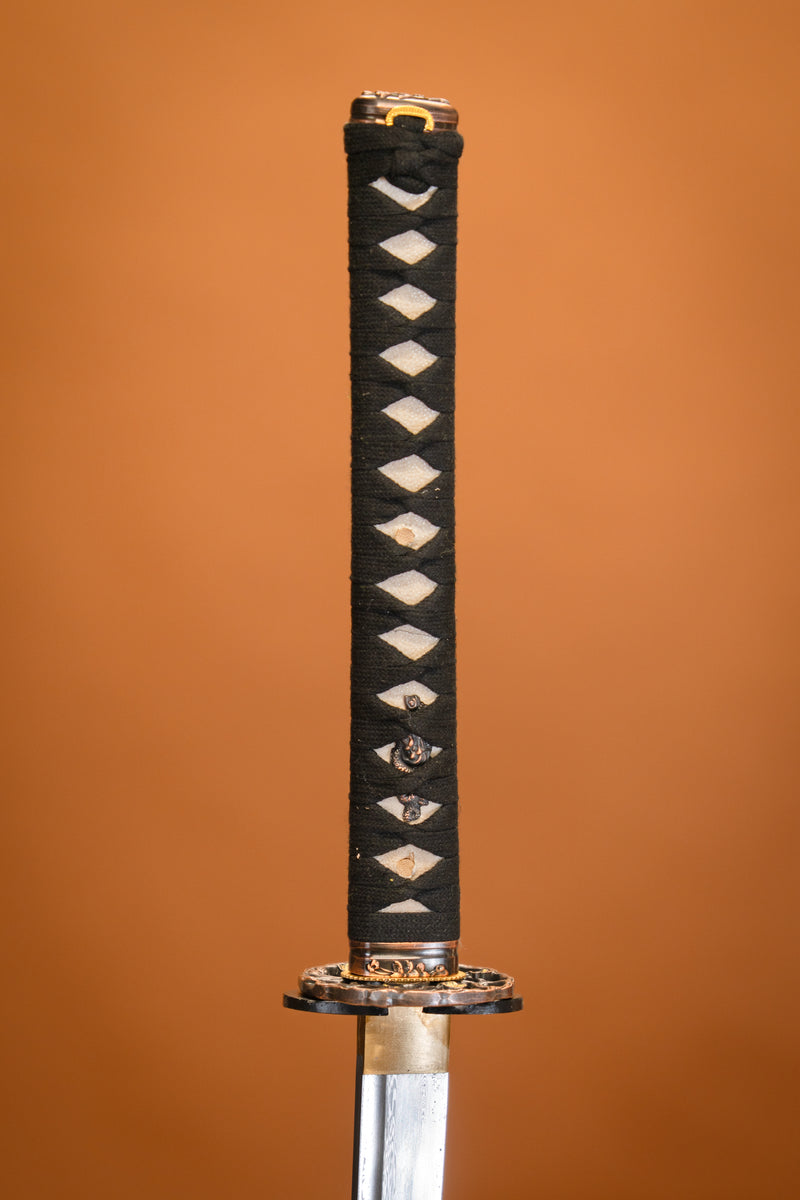 John Lee fiore d'oro katana, affilato 