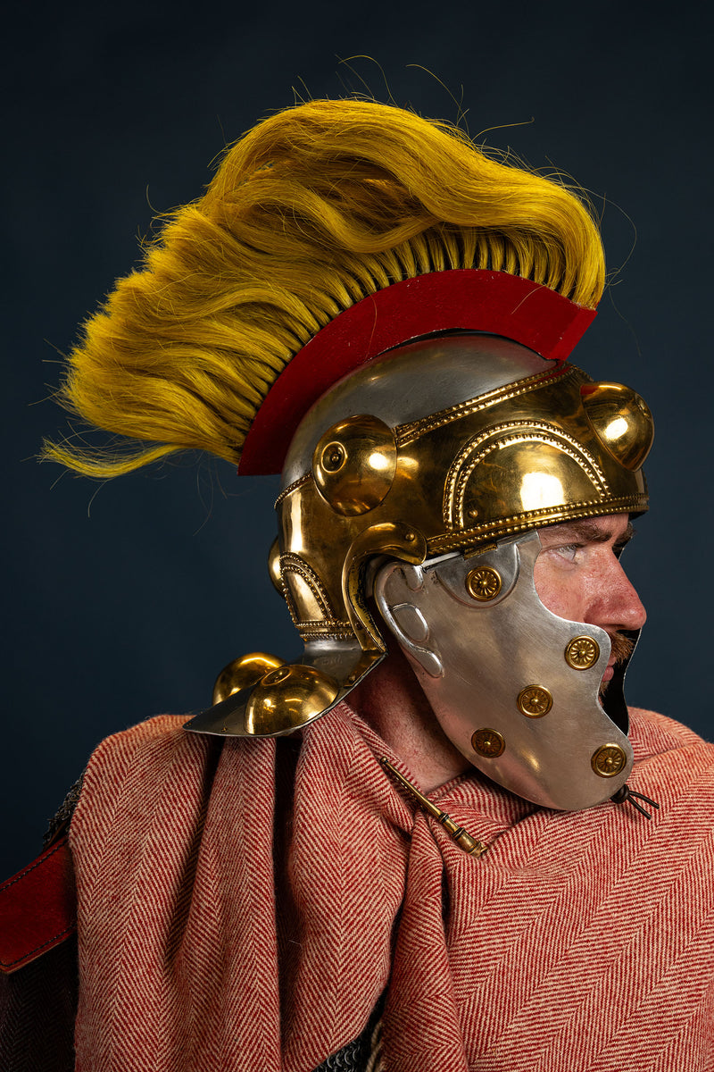 Romeinse auxiliae helm Witcham Gravel, 1-1.2 mm