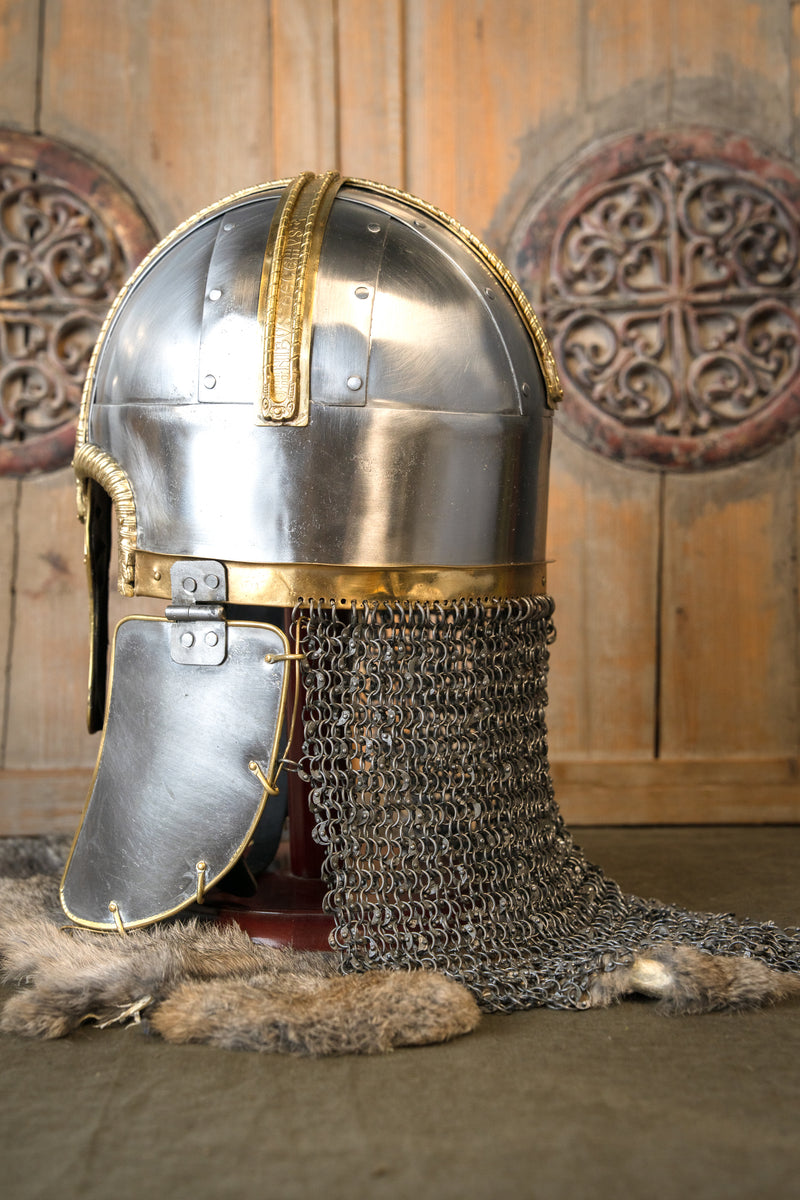 Coppergate helm, 1.6 mm, remachado alpartaz 