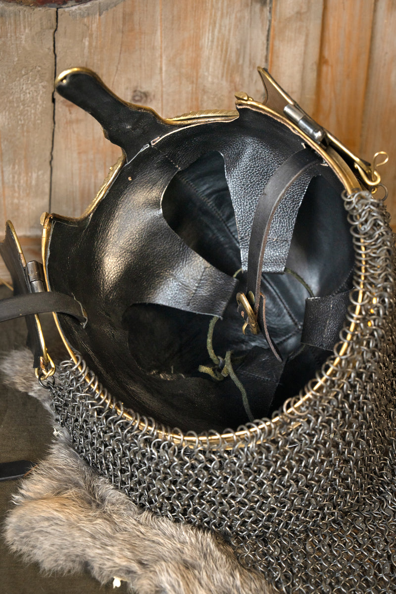 Coppergate helm, 1.6 mm, remachado alpartaz 