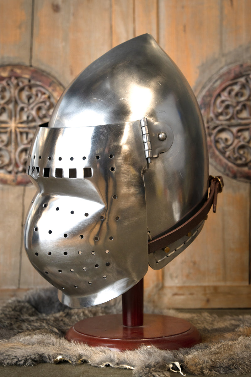 Bascinet gotowy do bitwy 2 mm