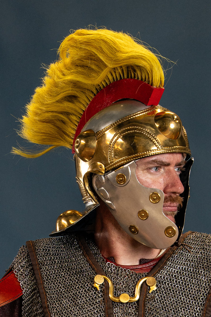 Elmo ausiliario romano Witcham Gravel, 1-1,2 mm 