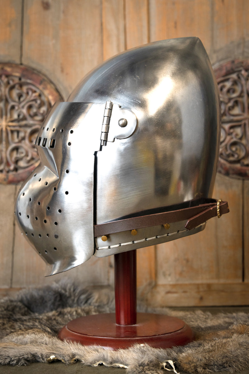 Bascinet gotowy do bitwy 2 mm