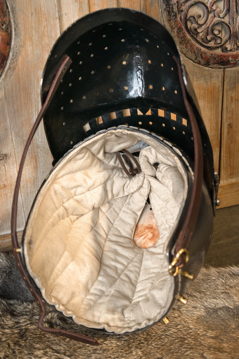 Bascinet gotowy do bitwy 2 mm