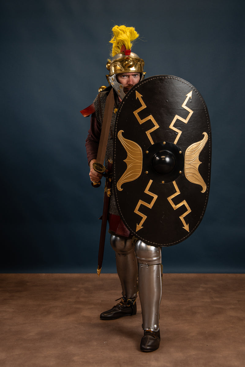 Romersk skydda Jupiter, clipeus 