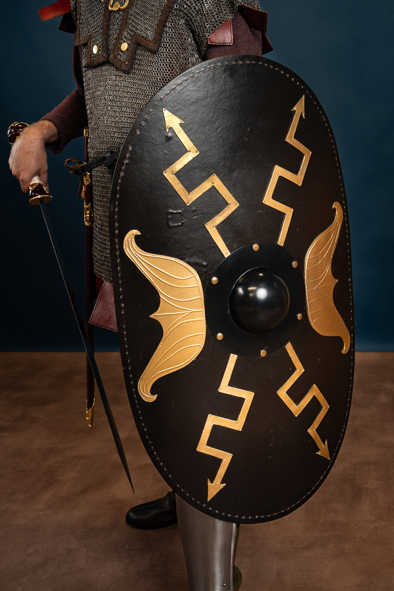 Romersk skydda Jupiter, clipeus 