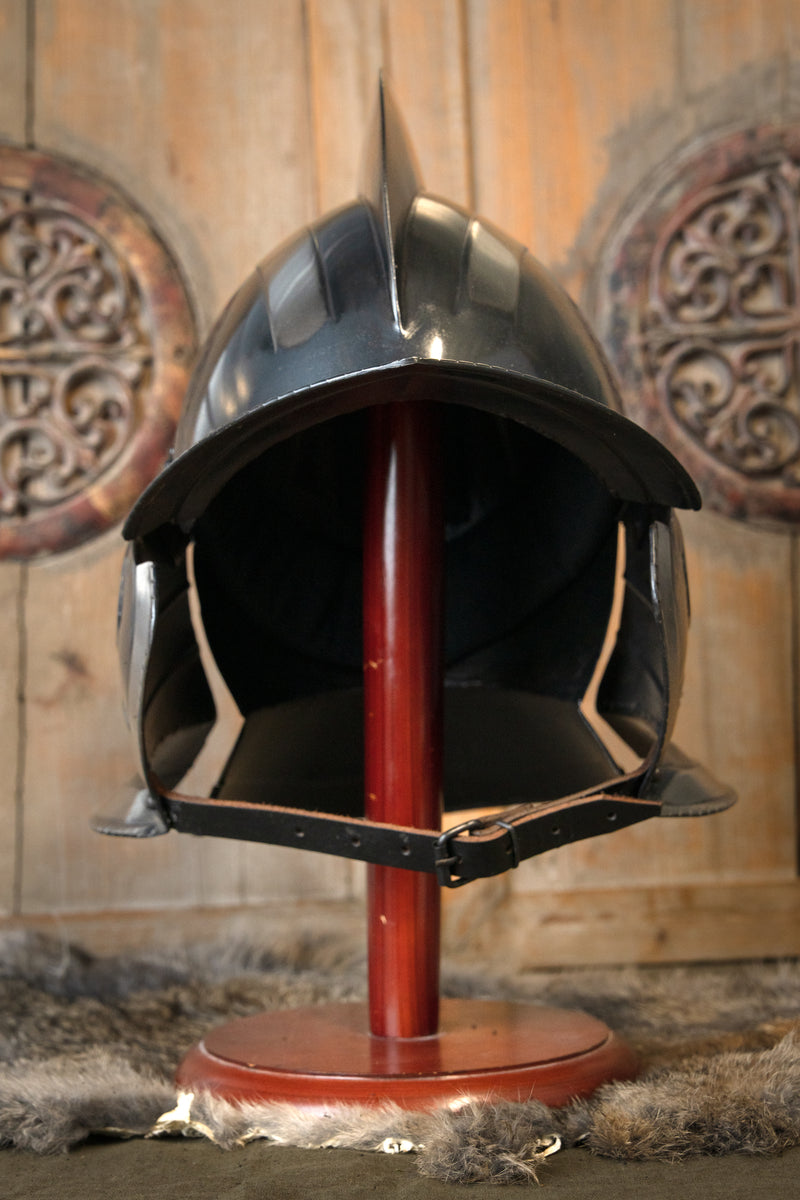 16e eeuwse Burgonet Kaspar gebronsd, 1.2 mm