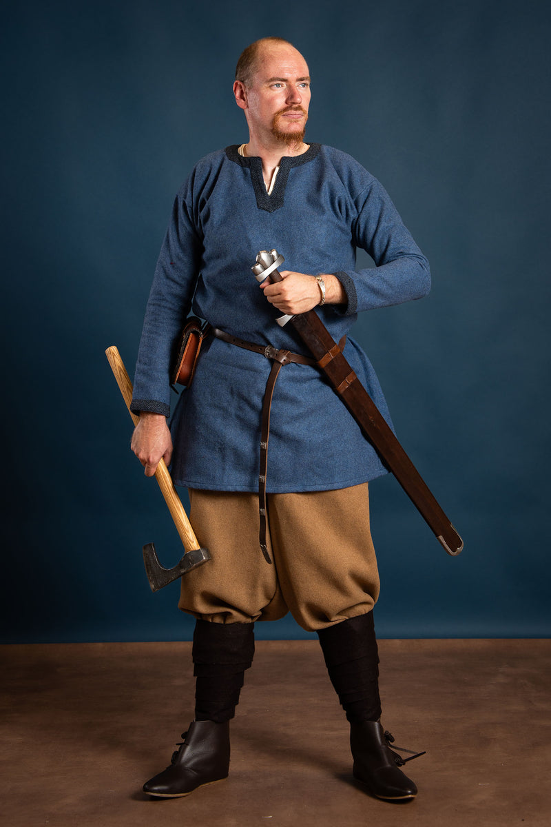 Pantaloni Offnir, sabbia, misto lana 