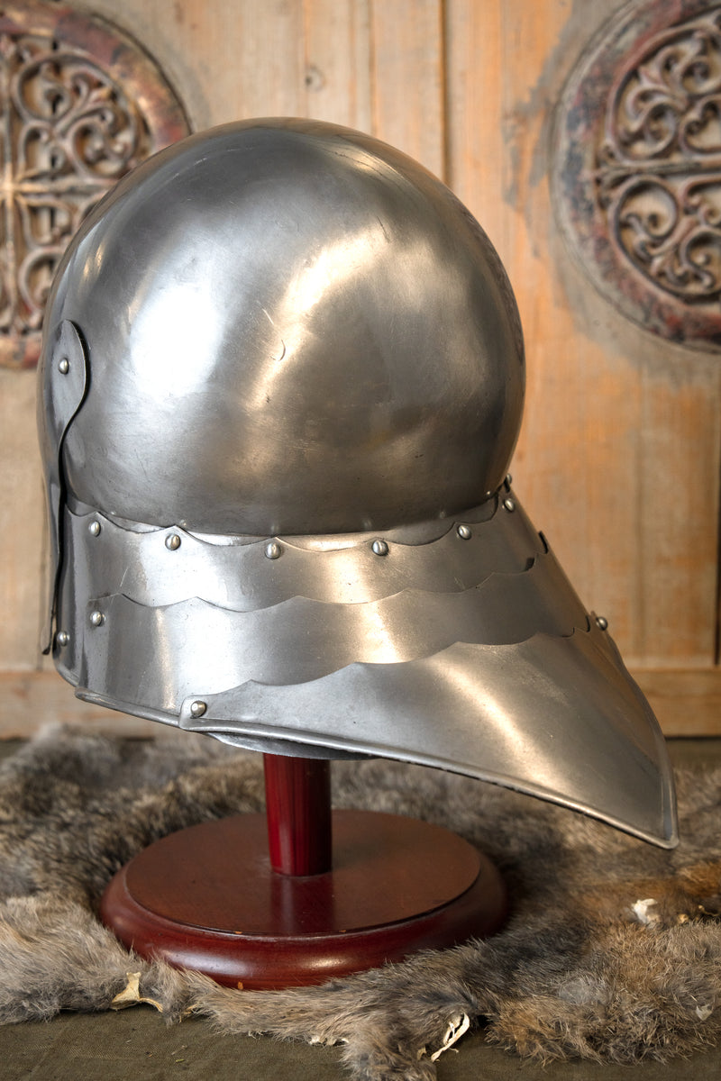 15e eeuwse sallet Mathes, 1.3 mm