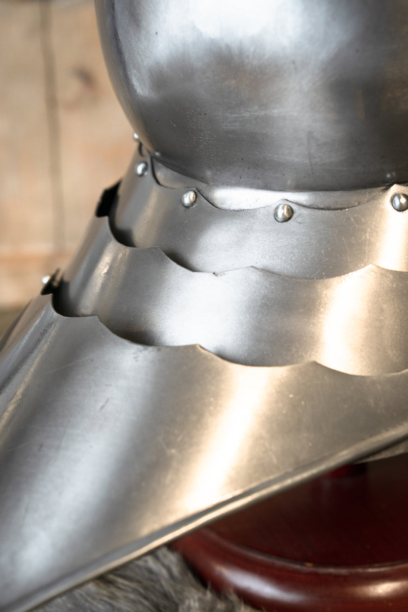 15e eeuwse sallet Mathes, 1.3 mm