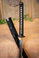 John Lee pratica ninjato, spuntato (battle-ready) 