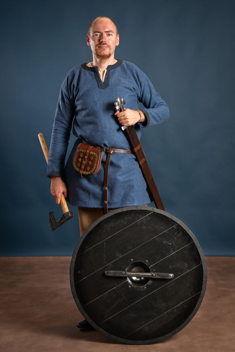 Viking schild Urnes draak