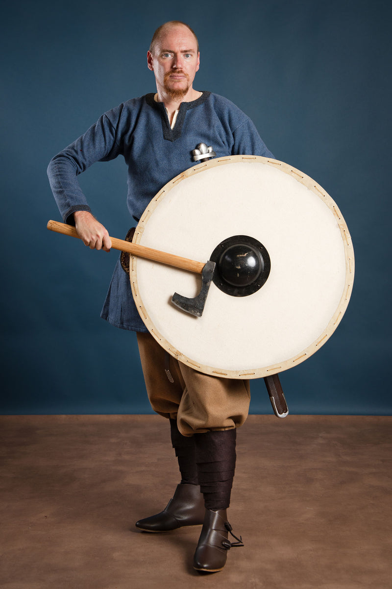 Viking rond schild, ongeverfd