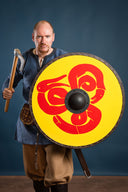 Viking Schild Midgaard Snake