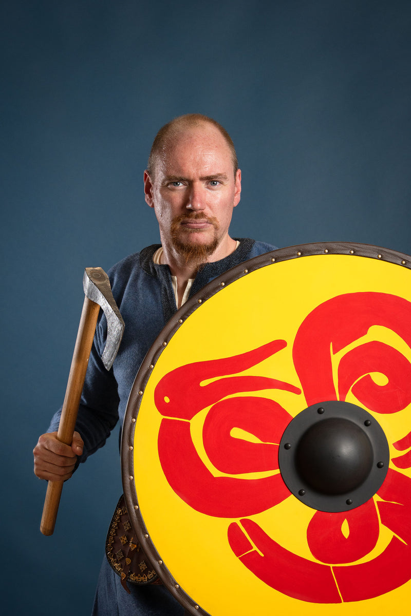 Viking Schild Midgaard Snake