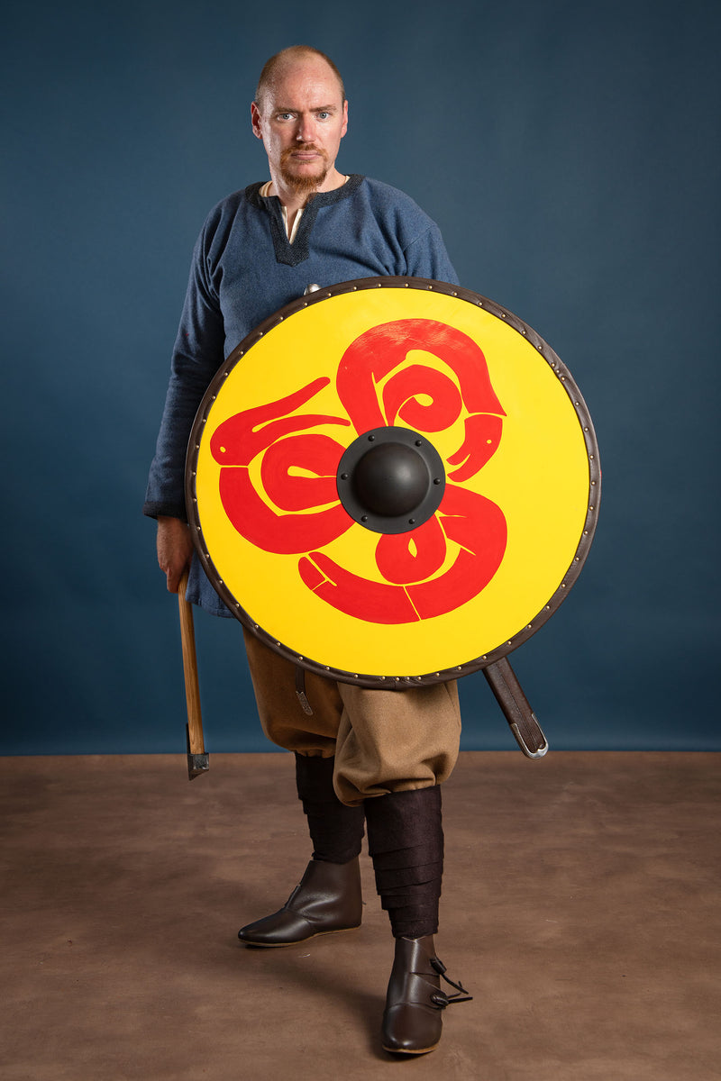 Viking Schild Midgaard Snake