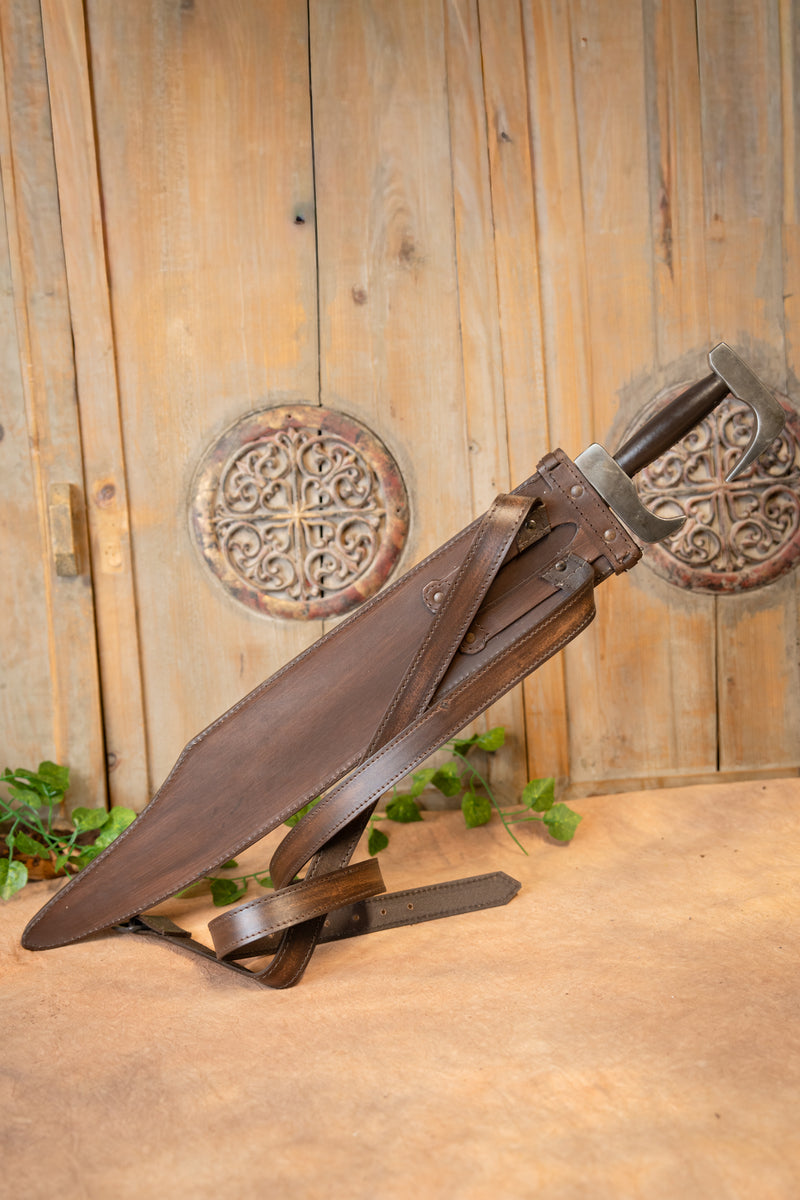 Spartaans zwaard, semi-scherp