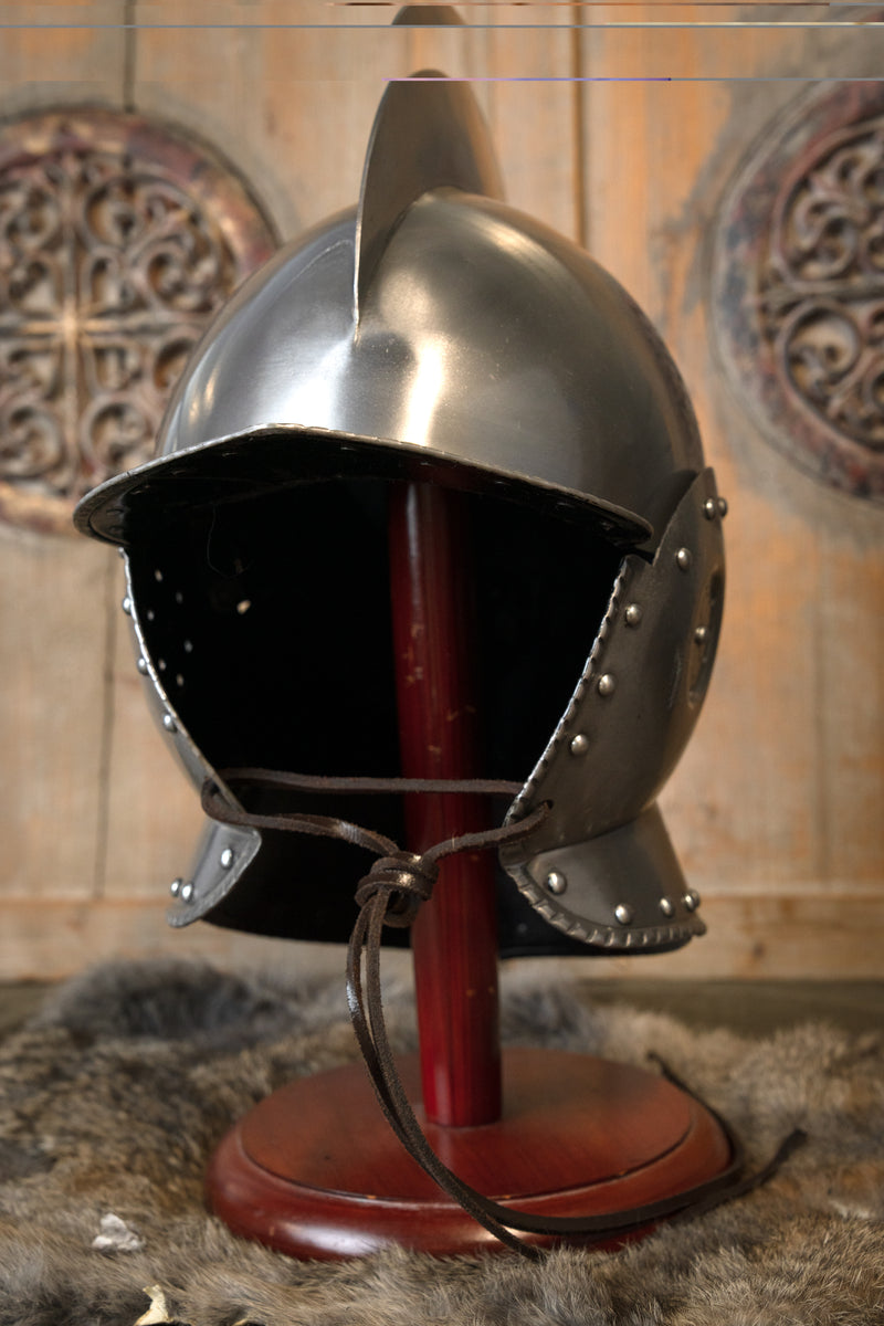 Burgonet helm Sigismund, 1.2 mm