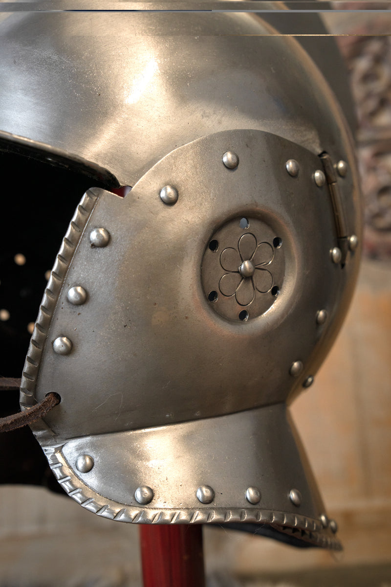 Burgonet helm Sigismund, 1.2 mm