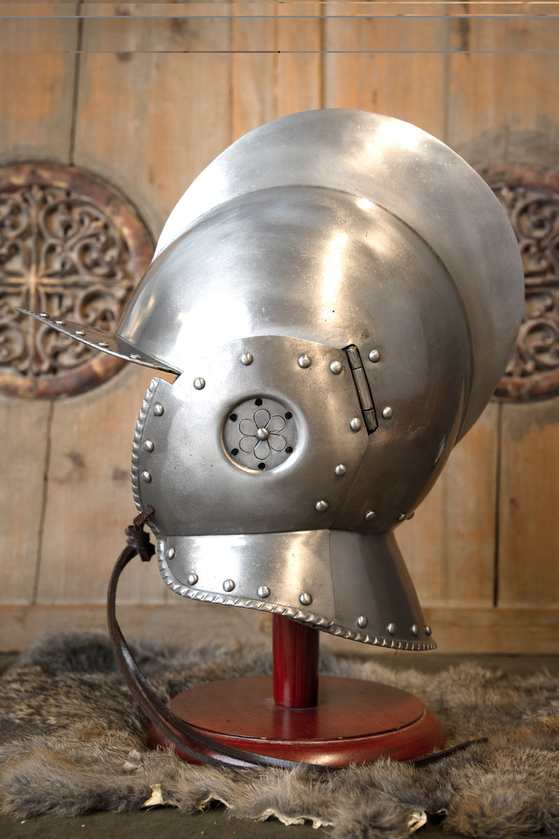 Burgonet helm Sigismund, 1.2 mm