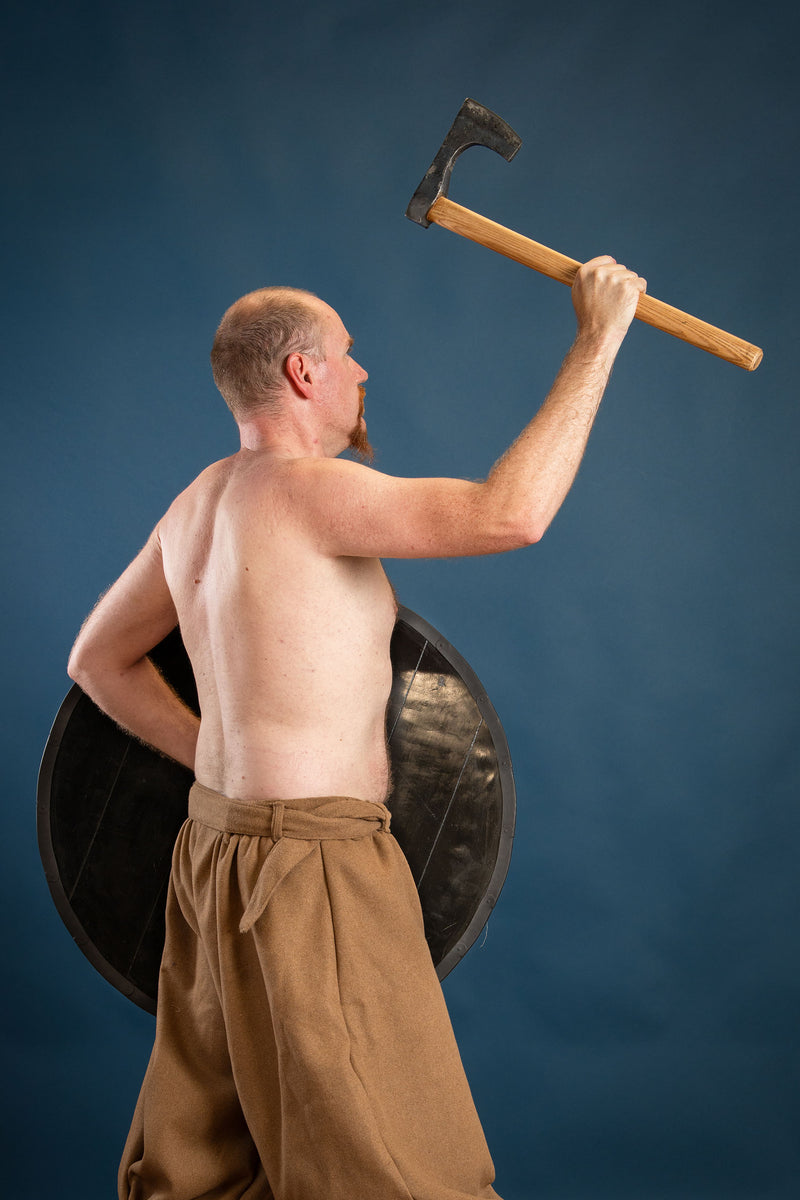 Pantaloni Offnir, sabbia, misto lana 