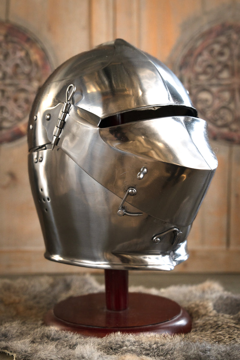 15e eeuwse armet Avant harnas, 2 mm (battle-ready)