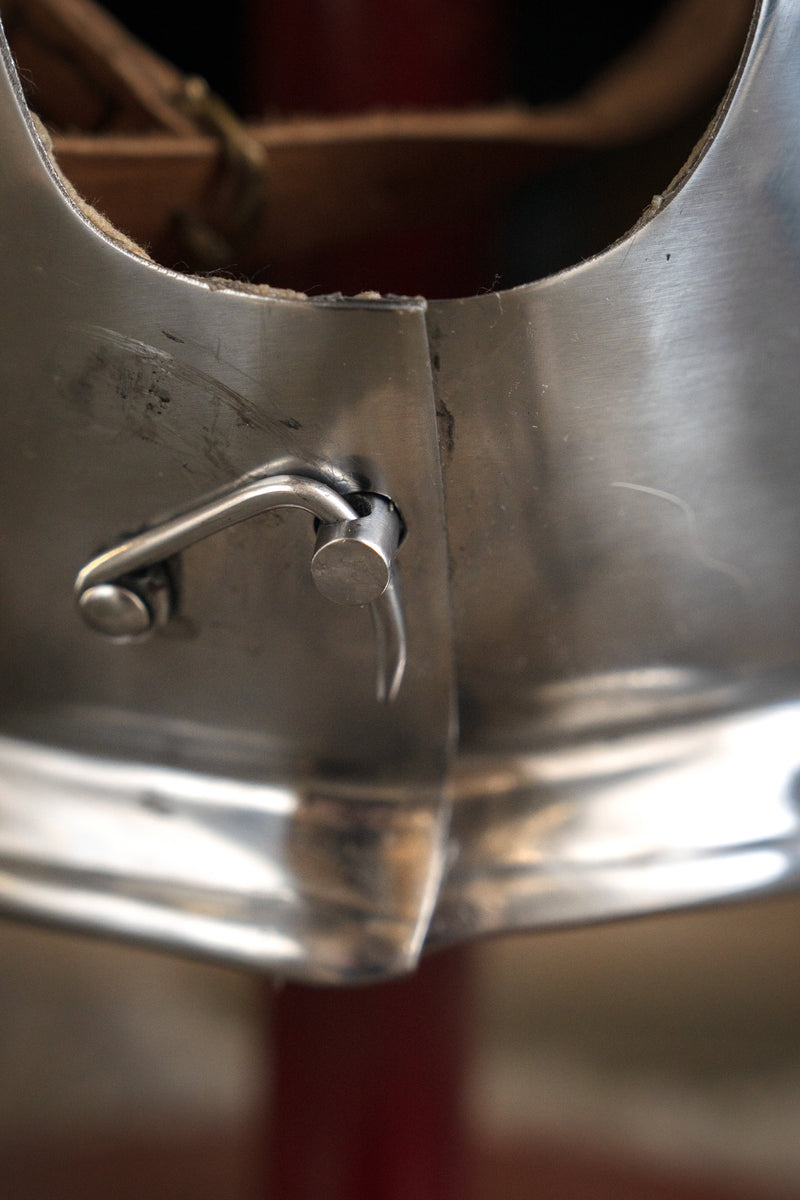 15e eeuwse armet Avant harnas, 2 mm (battle-ready)