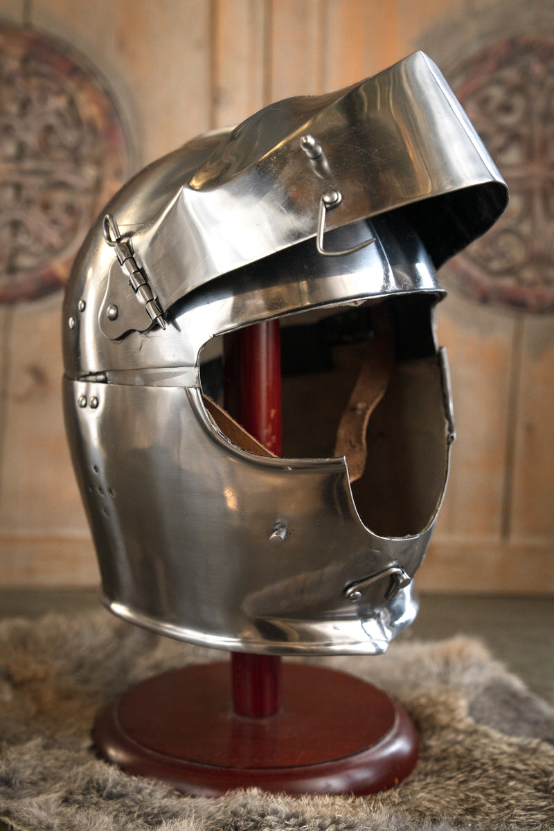 15e eeuwse armet Avant harnas, 2 mm (battle-ready)