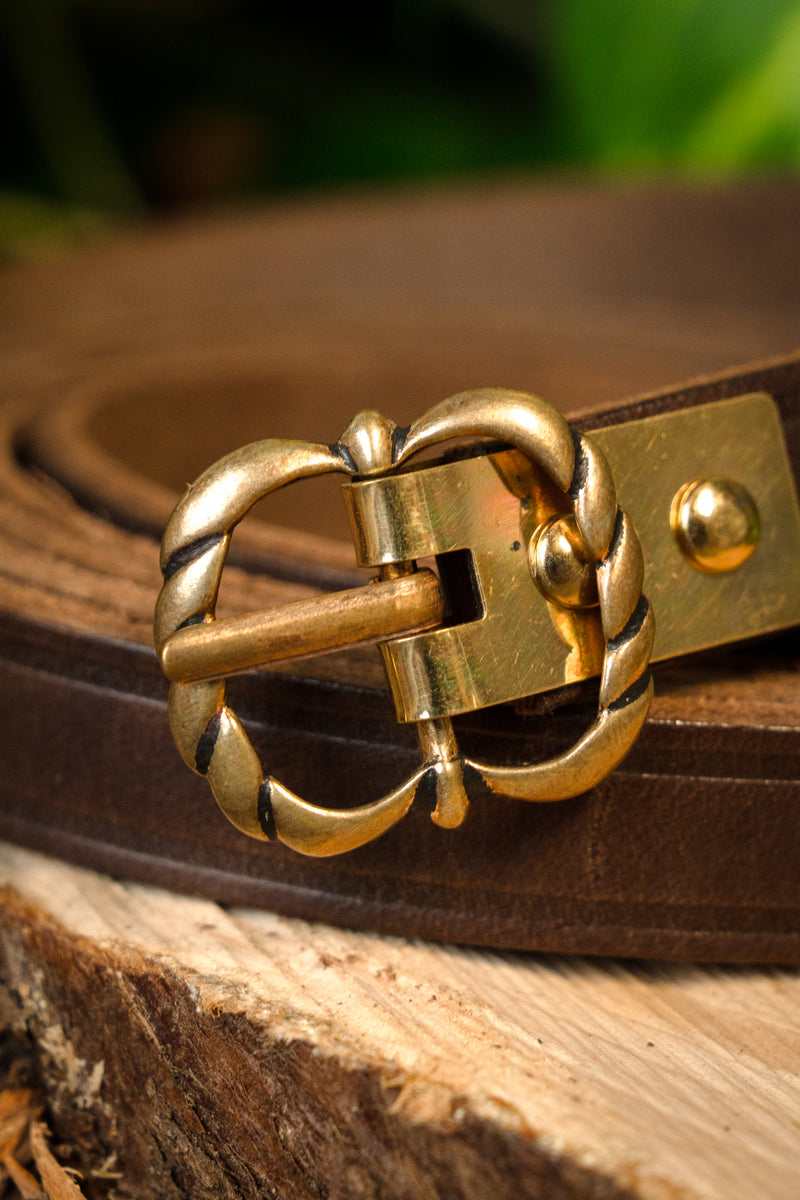 Middeleeuwse riem Neville, 150 cm, bruin