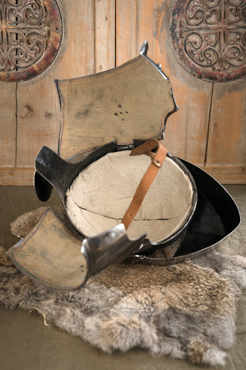 15e eeuwse armet Avant harnas, 2 mm (battle-ready)