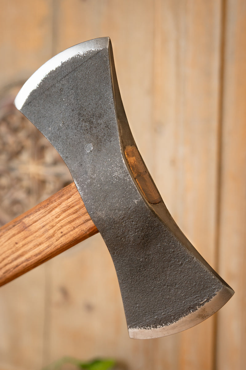 Dubbel Vikingyxa, trubbig (battle-ready) 