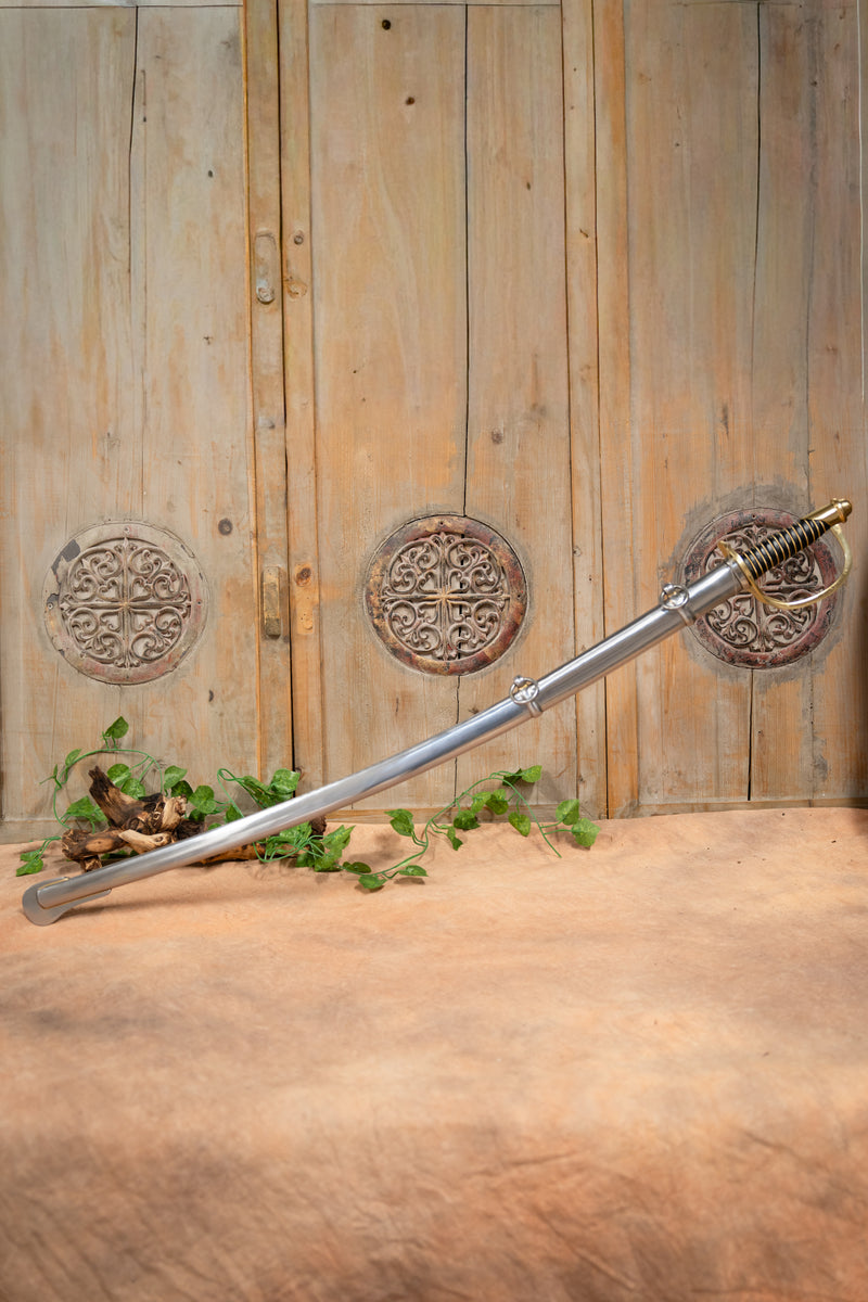 Guerra Civile Americana sciabola Gettysburg, semi-affilato 