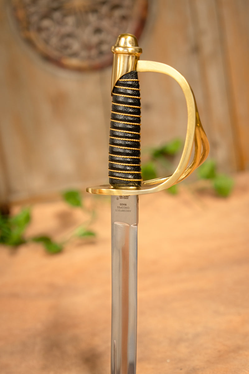 Guerra Civile Americana sciabola Gettysburg, semi-affilato 