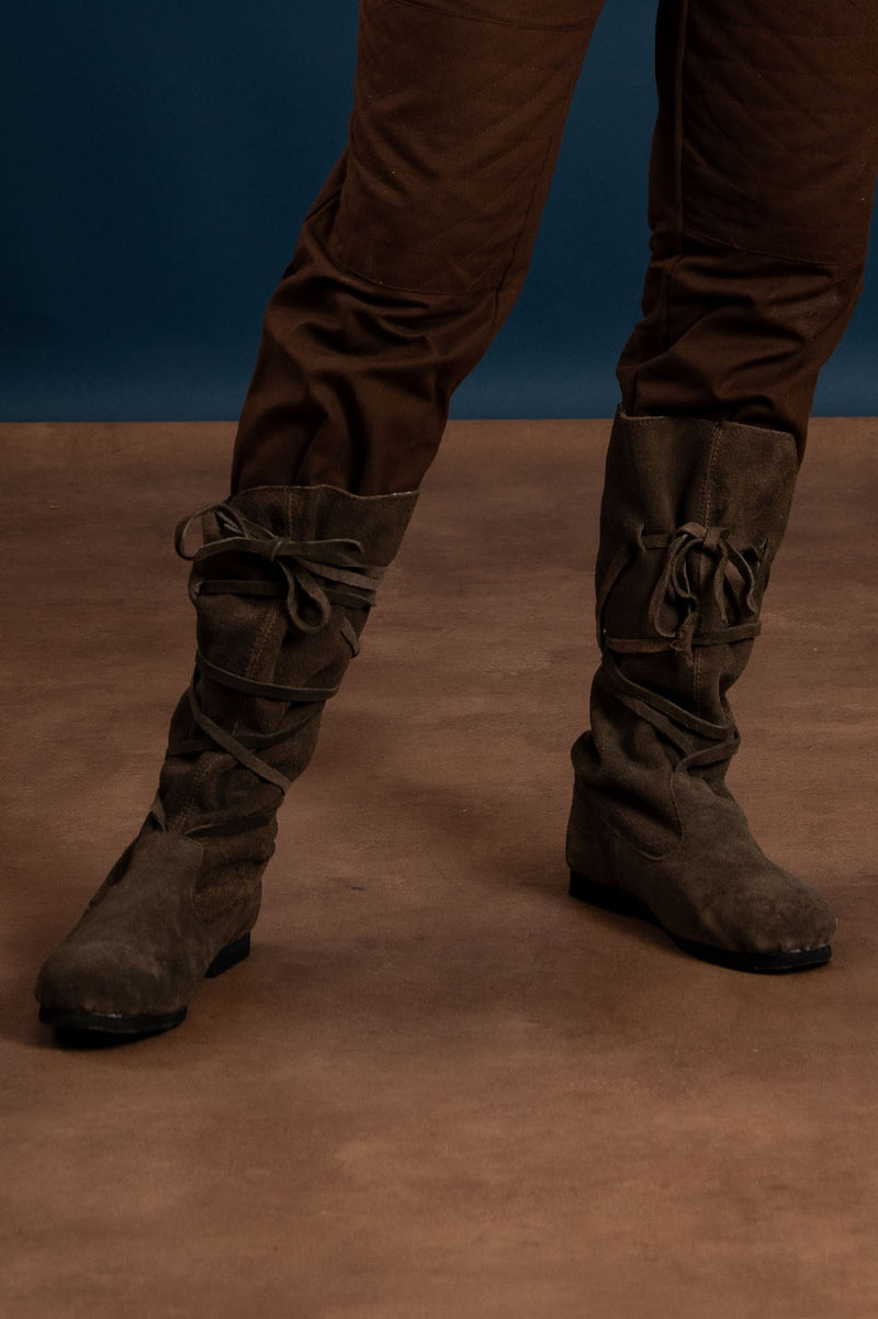 Suède laarzen Rolf, bruin