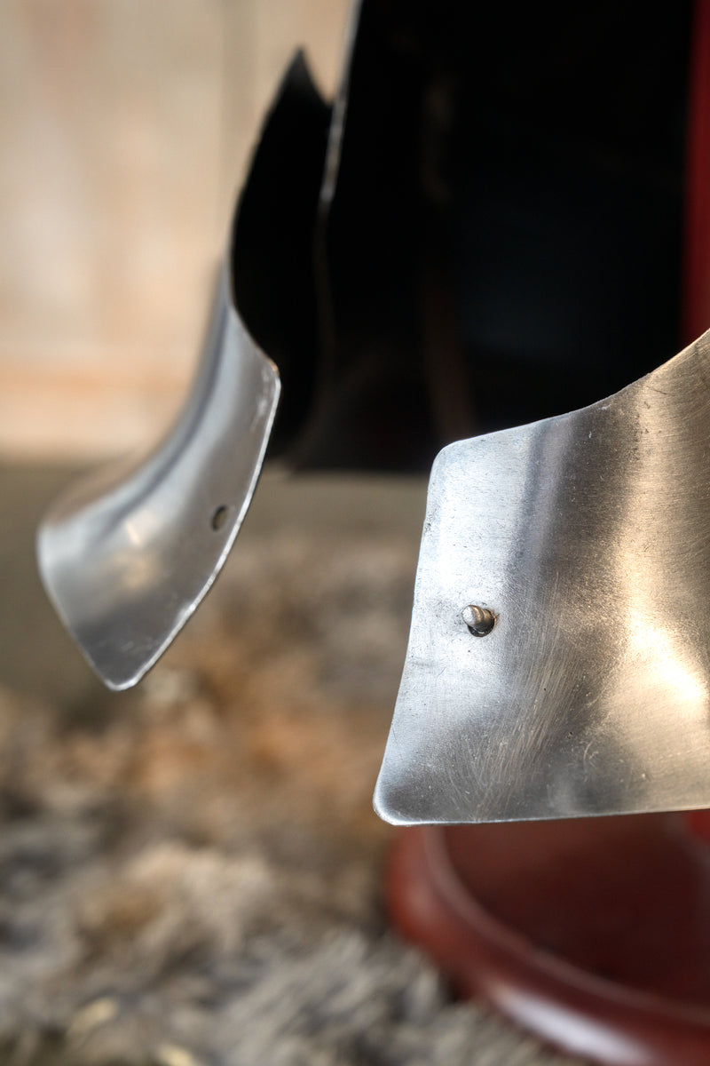 14e eeuwse grote bascinet battle-ready, 1.6 mm