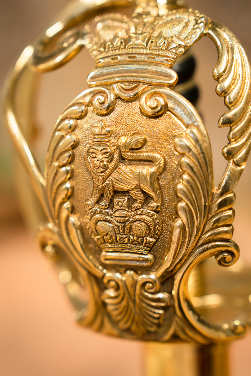 Officier de la Cavalerie Ménagère backsword, semi-affûté 