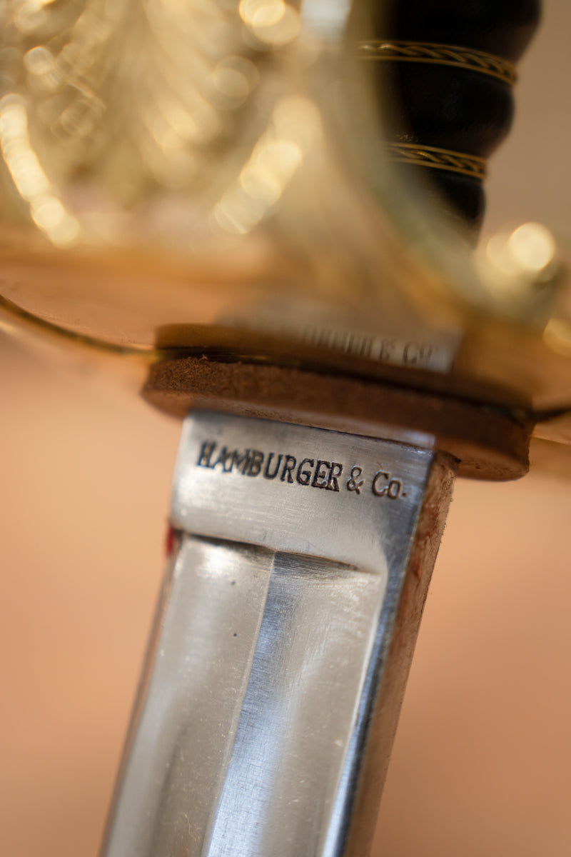 Officier de la Cavalerie Ménagère backsword, semi-affûté 