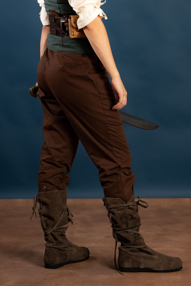 Dames broek Kerga, bruin