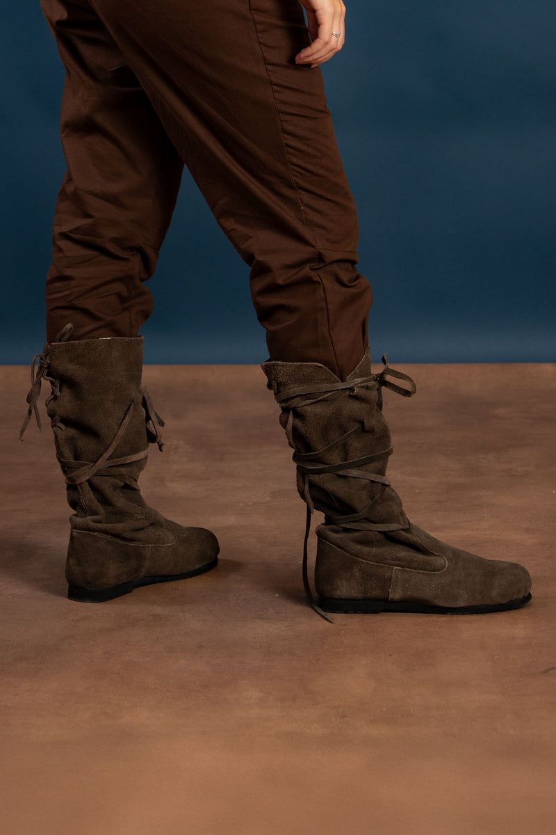 Suède laarzen Rolf, bruin