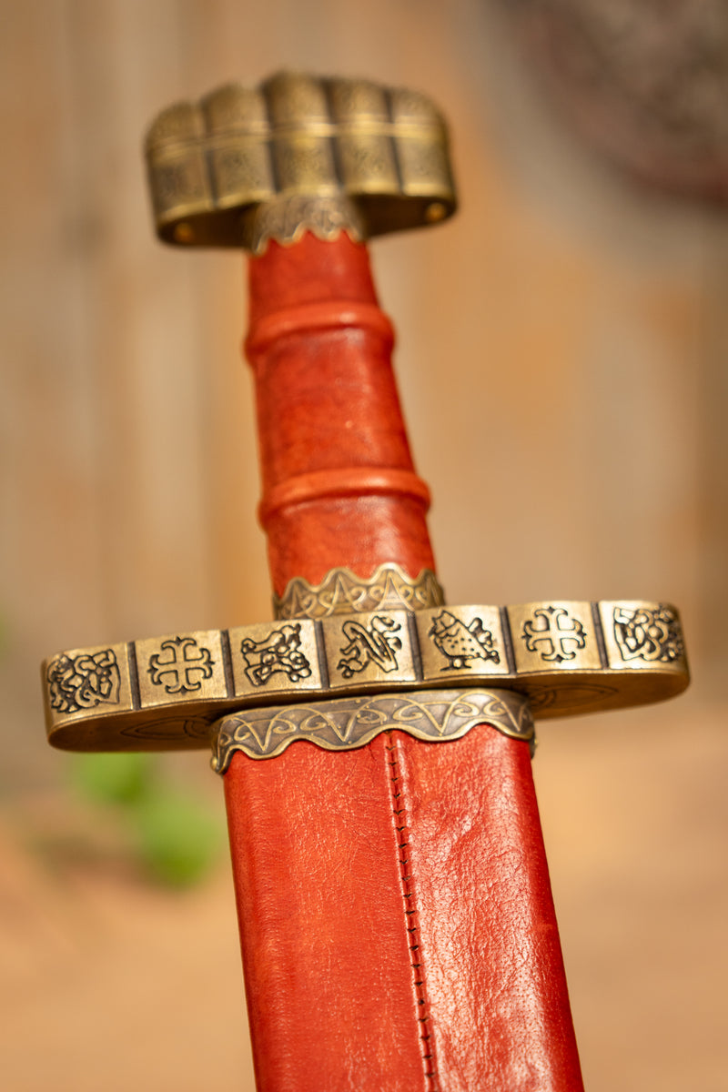 9:e århundradet Vikingasvärd Haithabu, halvvass 