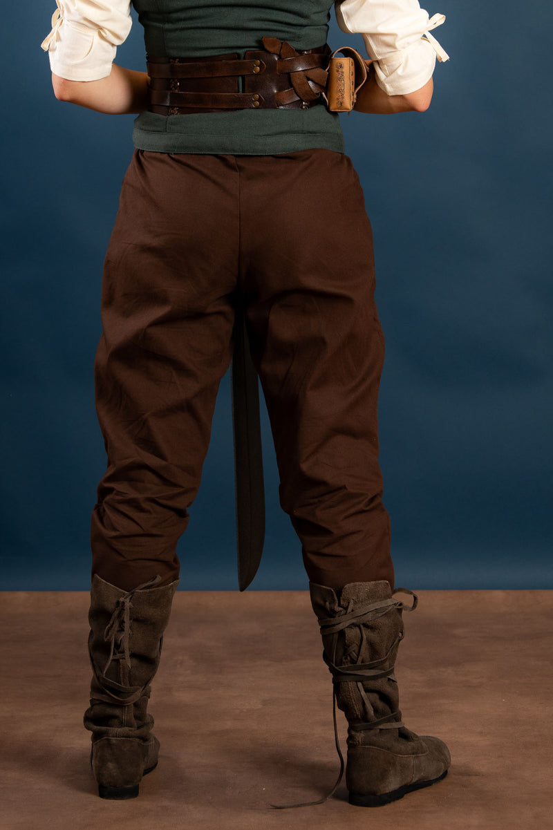 Dames broek Kerga, bruin