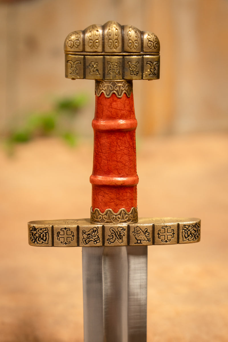 9:e århundradet Vikingasvärd Haithabu, halvvass 