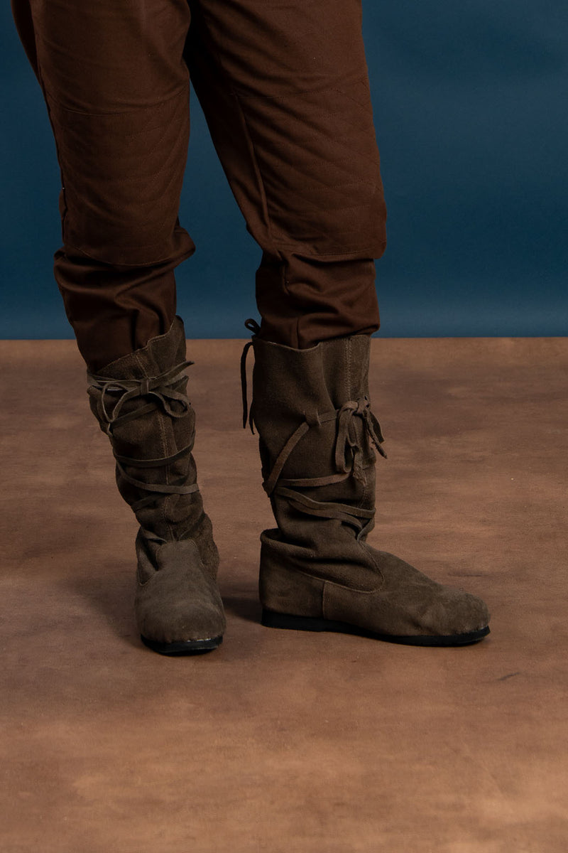 Suède laarzen Rolf, bruin