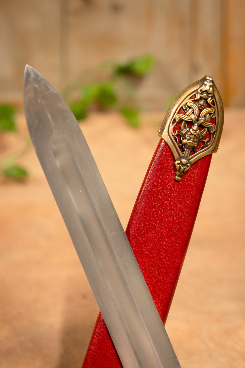 9:e århundradet Vikingasvärd Haithabu, halvvass 