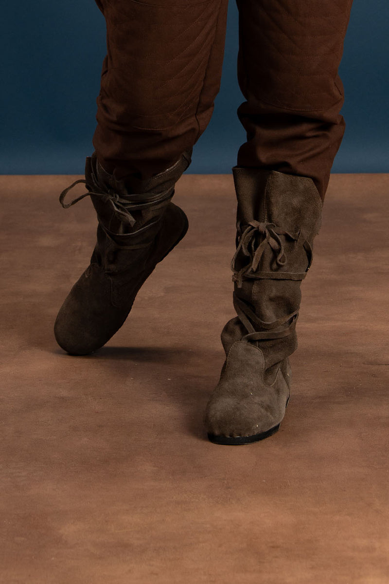 Suède laarzen Rolf, bruin