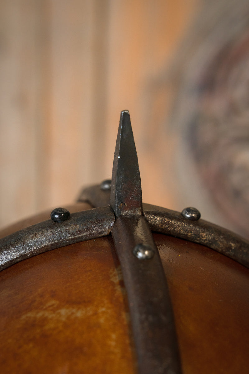 Donkere Gjermundbuhelm, 2 mm (battle-ready)