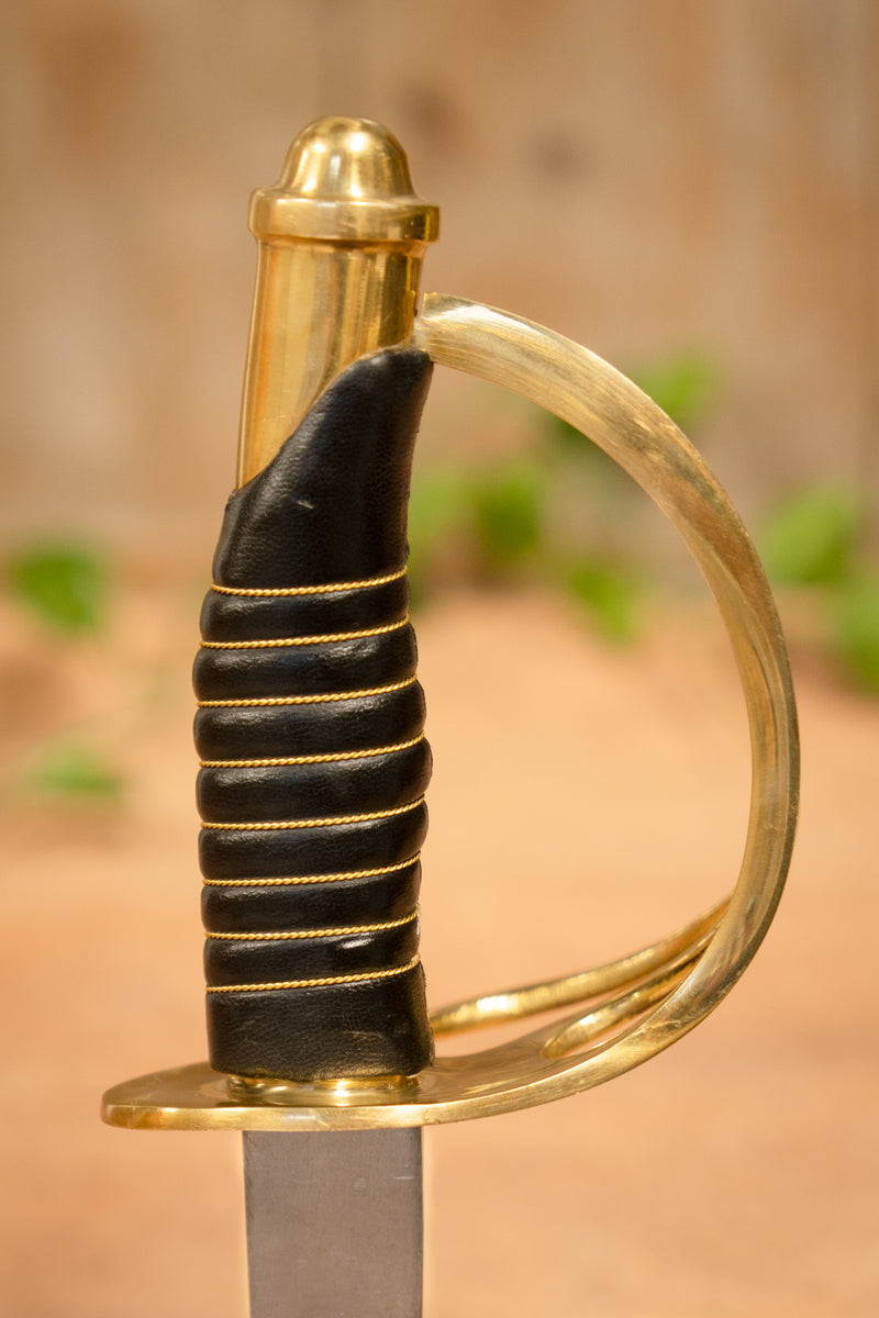 Officier de la Guerre Civile Américaine Sabre 1860, semi-affûté 