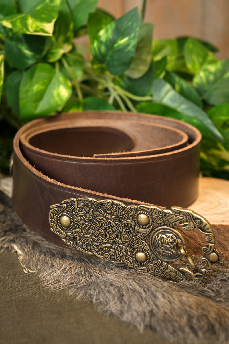 Anglosaski pasek Sutton Hoo, brązowy 